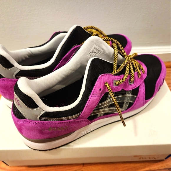 Asics Awake NY Gel Lyte 3 Mens 12 Shoes Purple - Picture 5 of 8